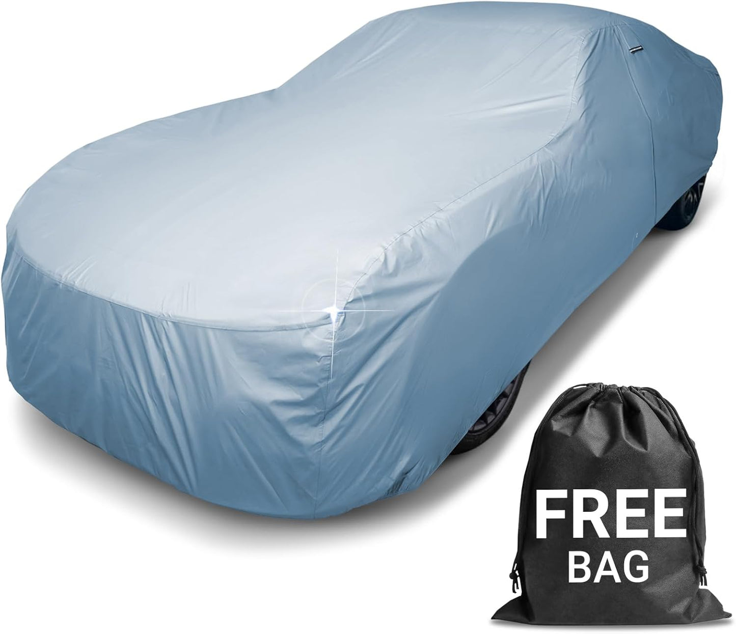 iCarCover Premium Car Cover for 1959-1970 Buick Lesabre Heavy Duty Waterproof All-Weather Automobiles Custom Fit Indoor Outdoor UV Snow Protection Covers with Straps and Bag