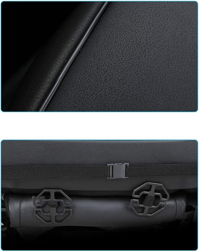 Car Seat Cushions Cover, 2pcs PU Leather Car Seat Covers Car Seat Protector Cover for Car Driver and Passenger Seat Bottom (Width 20.8×deep 21×Thick 0.35 inch) (Dark Grey-B)
