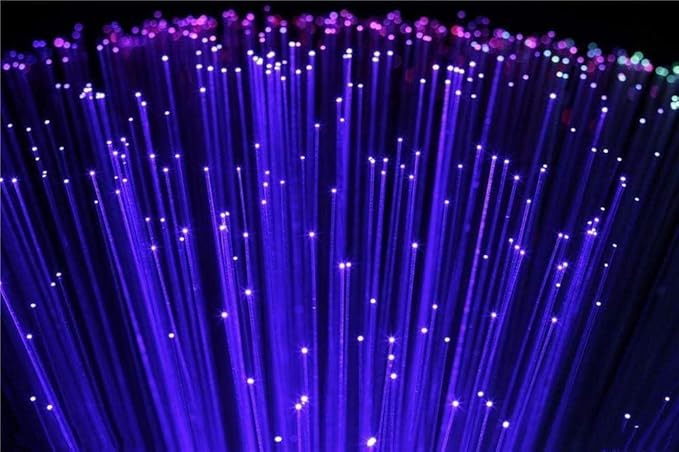 AKEPO End Glow Fiber Optic Light Cable 550pcs*13.1ft*Ф0.03in/0.75mm, PMMA Plastic Optical Cable for LED Star Ceiling Sky Light Kit and Fiber Optical Lighting Decoration (Without Light Source)