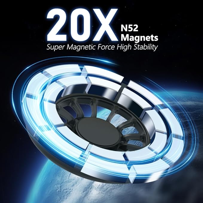 CLEC for Magsafe Car Phone Holder Mount for Mazda CX-30 Only for 2020-2025 CX30 Magnetic Phone Holder Adjustable for Car Phone Holder Vent Fits for iPhone 17/16/15/14/13/12 Series Magsafe Case