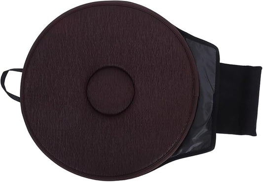OUNONA 360 Rotating Car Seat Cushion 16.92X15.74X1.18In Degree Swivel Seat Pad Lightweight Breathable Cushion for Elderly Pregnant Women Home Office Travel