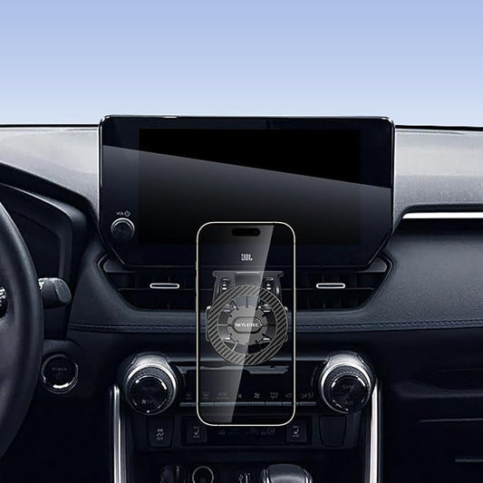 Car Phone Mount for Toyota RAV4 2019-2024 Premium XLE, Adventure, TRD Off-Road, Limited, Hybrid XSE Accessories Automobile Cradles Phone Holder Compatible with MagSafe, Strong Magnets Cell Phone Base