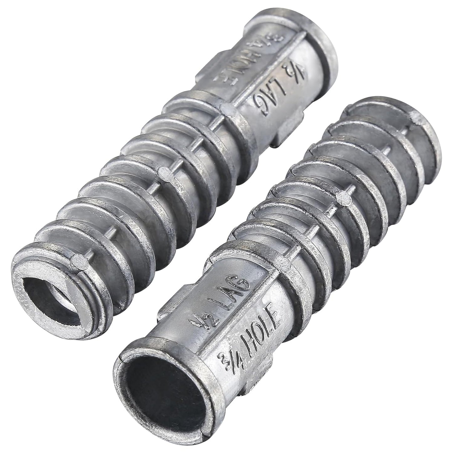 Wensilon(100pcs) 5/16 * 1-1/4 Lag Shield Anchor Long Zinc Alloy Bolts Concrete Anchors, Zinc Alloy Masonry Anchors Hole