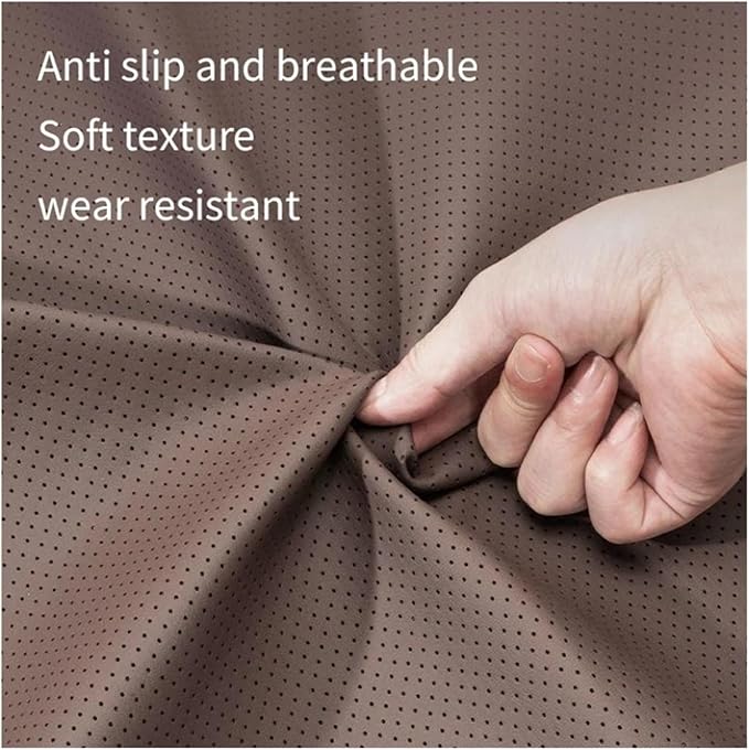 1/2PCS PU Leather Car Neck Pillow & Lumbar Support Cushion, Breathable Universal Seat Headrest Waist Pad, Soft Support Cushion for Daily Driving and Travel(B Style headrest)