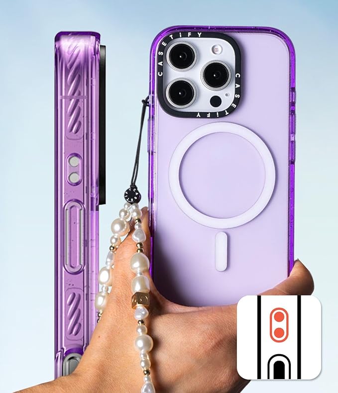CASETiFY Impact Case for iPhone 15 Pro Max [8.2ft 4X Military Grade Drop Protection/Compatible with Magsafe] - Just Some Buns by tabetaaii - Clear Black