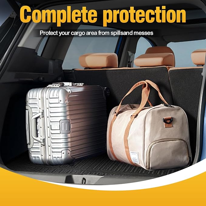 Trunk Liner Cargo Liners for Buick Envision 2021-2026 Rear Trunk Floor Mats 3D Boot Tray All-Weather TPE Black