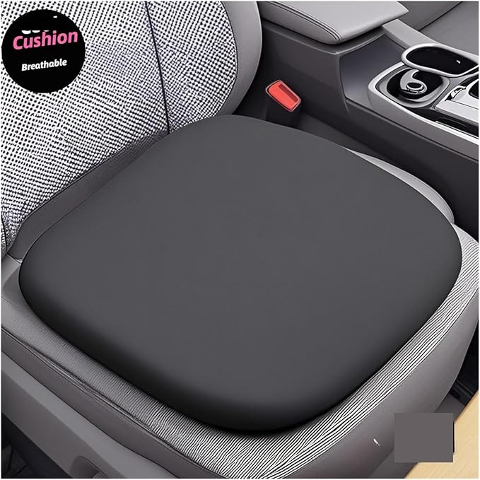 Memory Foam Car Seat Cushions with Lumbar Support - Cool and Breathable Comfort for Car and Office Seats(B,40x40cm)