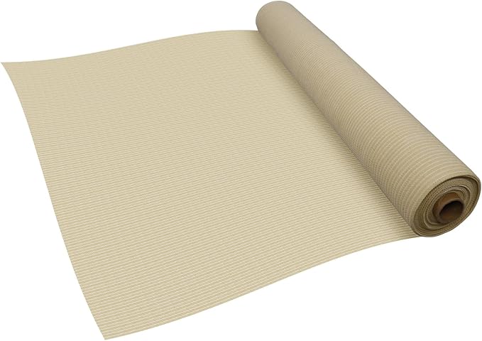 TANG Sun Shade Fabric Roll 8'x69' Shade Cloth for Garden Beige HDPE Mesh Shading Pergola Cover Replacement Canopy, 95% Blockage Sunshades for Outdoor Patio Backyard Plant