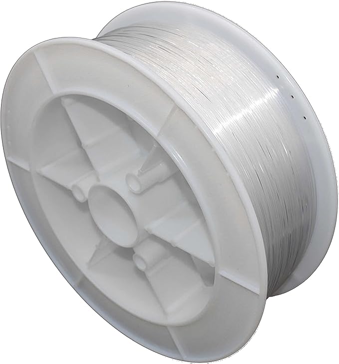 Ultra-Bright PMMA Plastic End Glow Optical Fiber Light for Fiber Optic Star Ceiling Light lamp Starlight Headliner kit for car Home(0.118in diameter/492ft Per roll)