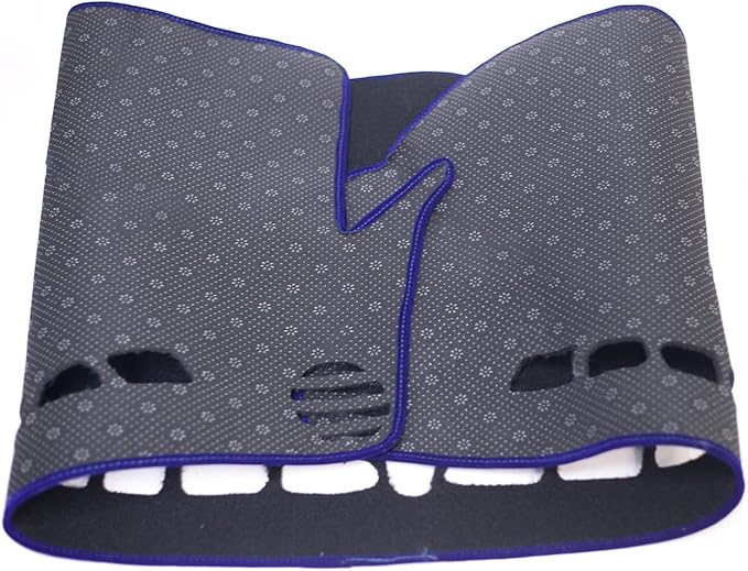 Dash Covers for Jeep-Grand Cherokee 2011-2020,Polyester Car Dashboard Cover,Dash Board Protecter Cover,Interior Car Dash Board Covers Mat,Blue