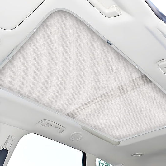 Car Sunroof Shade Compatible with Mercedes Benz GLE 350/450 2020-2024, Foldable Glass Roof Sunshade with Storage Bag, Heat Insulation Sun Protection Roof Interior Sunshade