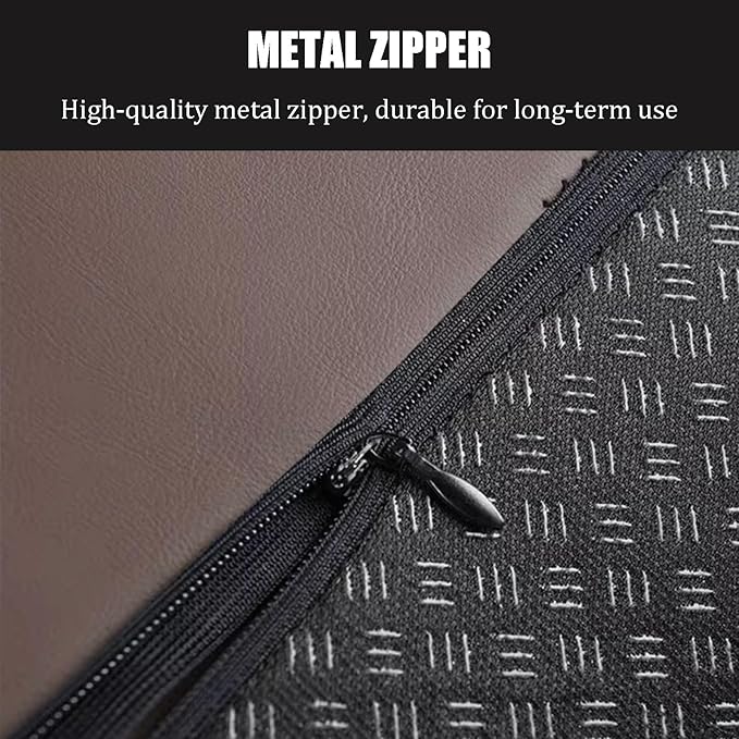 Car Armrest Cover Pad for BMW 3 Series 340i 330d 330i 320i 2000-2025 Premium Leather Center Console Armrest Cushion Pad Anti-Scratch Waterproof Auto Interior Accessories White Style