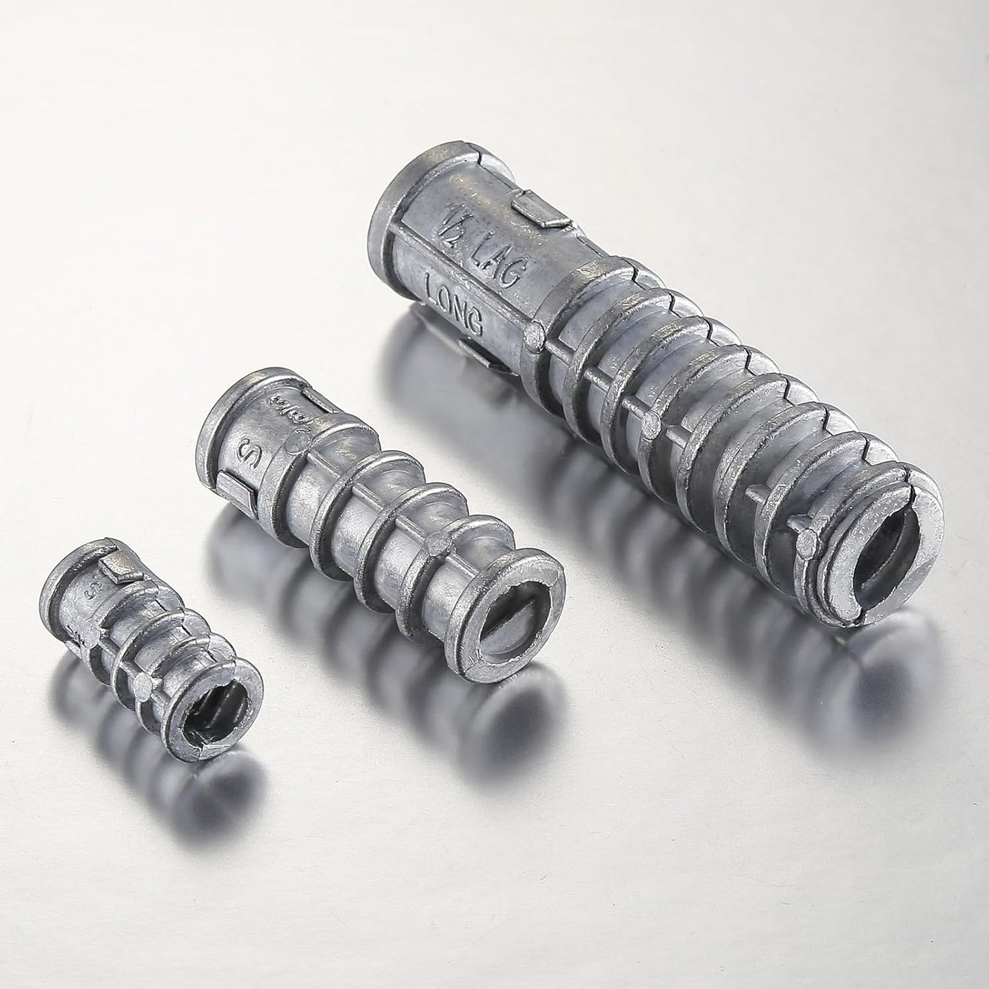 Wensilon(30pcs) 5/16 * 1-3/4 Lag Shield Anchor Long Zinc Alloy Bolts Concrete Anchors, Zinc Alloy Masonry Anchors Hole