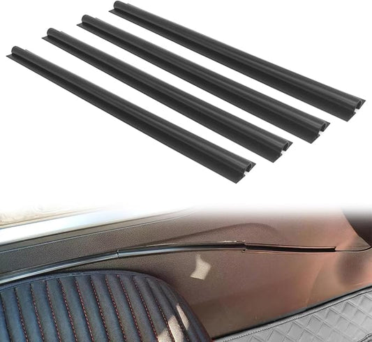 Automobile Concealed Cable Asleeves, Cable Racks, Automobile Power Cord Sleeves, Adhesive Cable Concealers USB Audio Video Conduit Cable Sleeves (4cs)