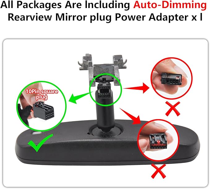 Mangoal Front 4K & Rear 1080p Dash Cam for Cadillac Escalade/Escalade ESV 2015-2020(Model C), Model B & Model C Have Same Models Years but Vehicle Sensor Cover are Different, WiFi and App, 128GB Card