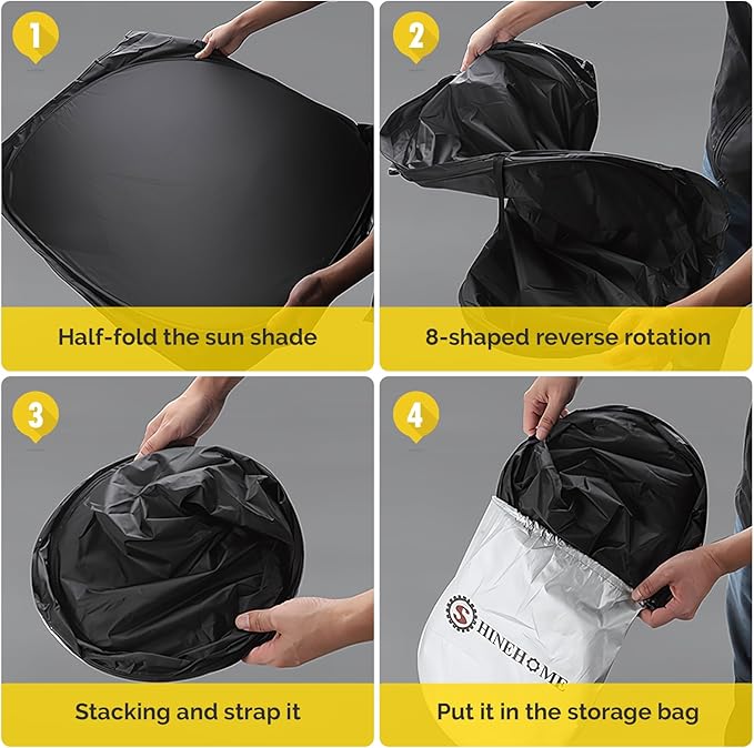 Car Windshield Sun Shade Compatible with 2018 2019 2020 2021 2022 2023 2024 2025 2026 Subaru Crosstrek 2.0i Premium Limited Wagon Accessories Foldable Sunshade Custom Windshield Sun Visor