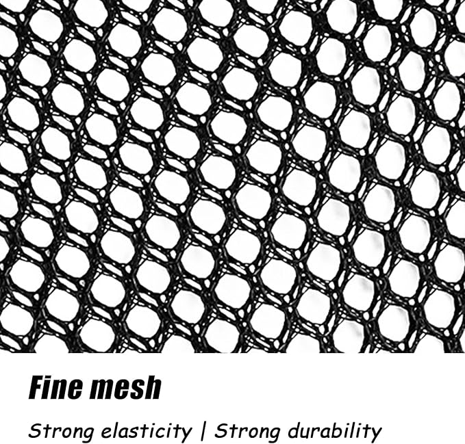 Overhead Car Organizer, Compatible with Ford F-150 XL/Raptor 2010-2025 Car Roof Storage Net Universal Car Ceiling Storage for Camping Storage Bag,Black-Large