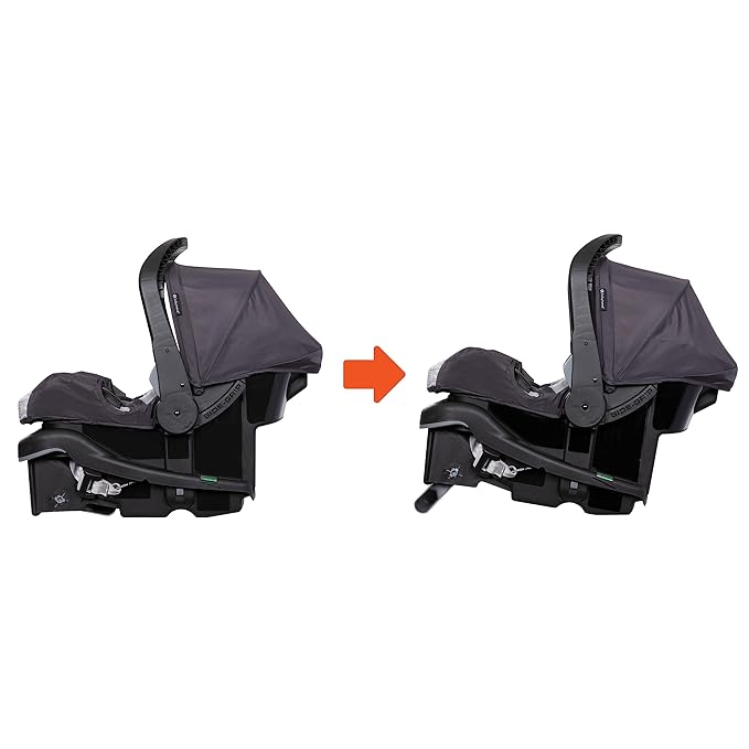 Baby Trend Passport® Carriage Stroller Travel System with EZ-Lift™ Infant Car Seat, Dash Black