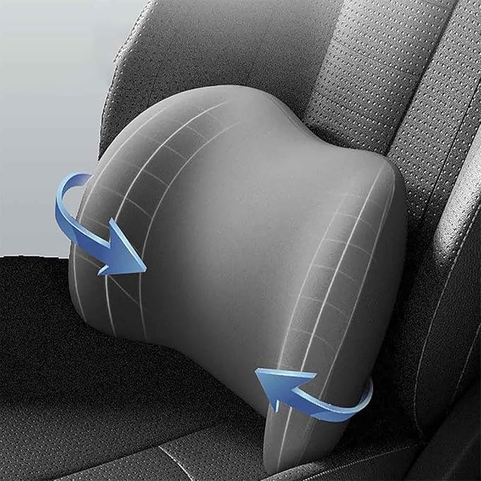 Car Back Support Neck Pillow for Ford F-250 2000-2024, Comfortable Soft Car Seat Headrest Neck Rest Cushion Lumbar Support Pillow with Adjustable Strap, Pink