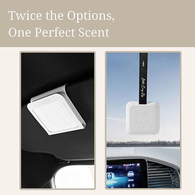 Aeris Car Fragrance Refill Kit - Includes 3 Pack Refill Scent Stones (Oud Teak (3 Pack Refill Kit))