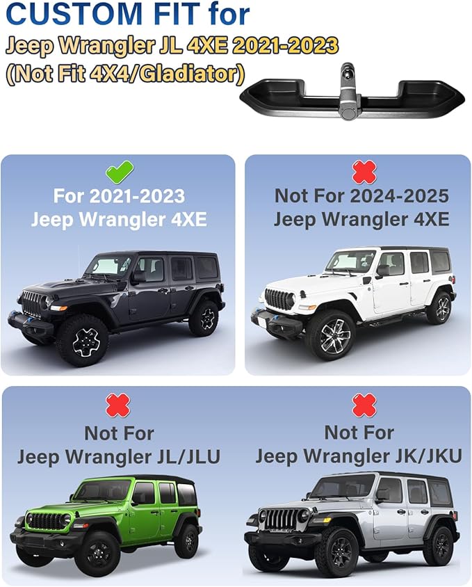 Phone Holder for Jeep Wrangler JL 4XE 2021 2022 2023 Accessories Car Magnetic Phone Mount Compatible with MagSafe, Strong Magnets Fast Wireless Charger Dashboard Mount Dash Tray(Not Fit 4X4/Gladiator)