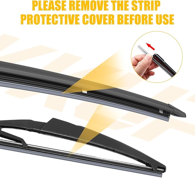 MIKKUPPA 26"+14"+12" Wiper Blades Replacement for 2008-2013 Nissan Rogue, 2014-2015 Rogue Select Windshield Wiper, Durable Stable Quiet Original Equipment All Season Wiper Blades Set (Pack of 3)