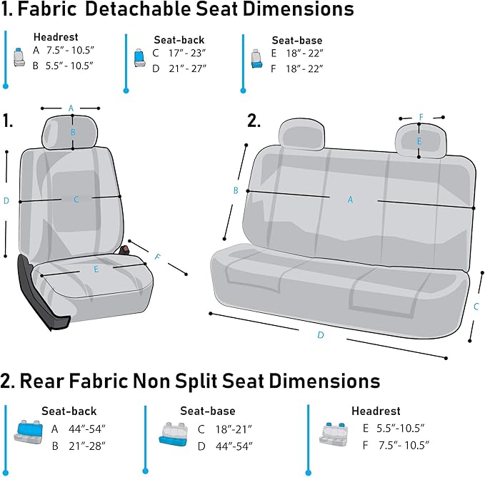 FH Group Car Seat Covers Flat Cloth Automotive Red Full Set, Rear Solid Bench Universal Fit Combo Steering Wheel Cover & Seat Belt Pads Car Seat Protector for Cars Trucks SUV Interior Accessories