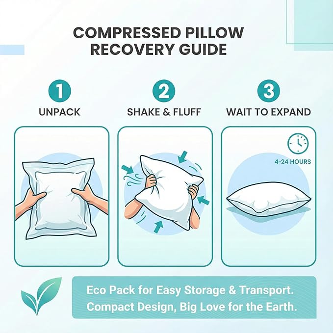 2PCS Car Pillow for Car Neck Pillow for Driving Seat Neck Support Soft Cushion Back Support Head-Rests for Vehicle Sleeping with Elastic Adjustment Strap (Coffee, Head)