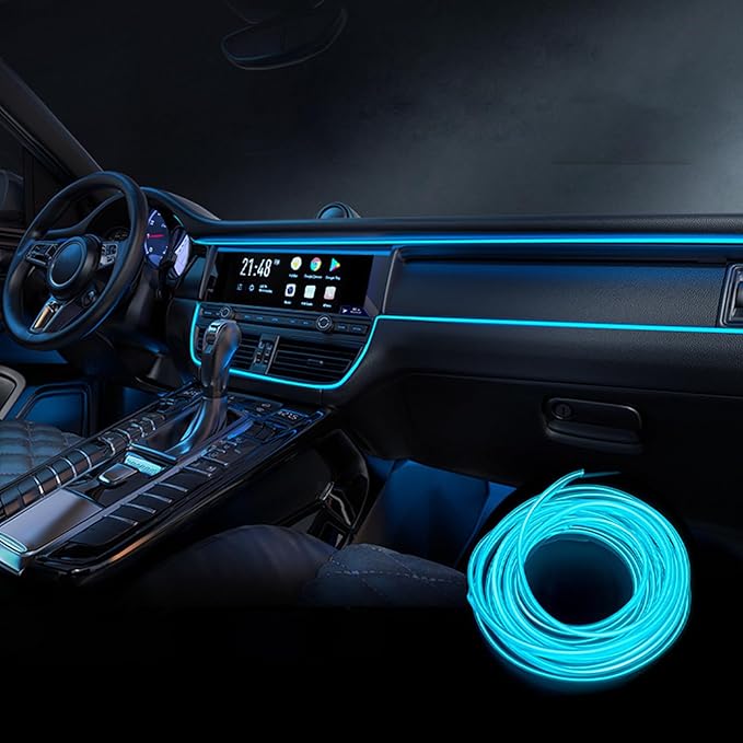 Car Interior Lights for Mercedes-Benz GL X166 LED Car Interior Atmosphere Lamp Car Ambient Lighting Kits,Ice Blue