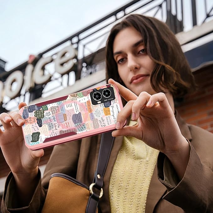 for Moto G Power 5G 2024 Case - Compatible with MagSafe Women Girls Cute Magnetic Phone Cover Girly Kawaii Unique Pretty Heavy Duty Shockproof Design for Motorola Moto G Power 5G 2024 Cases