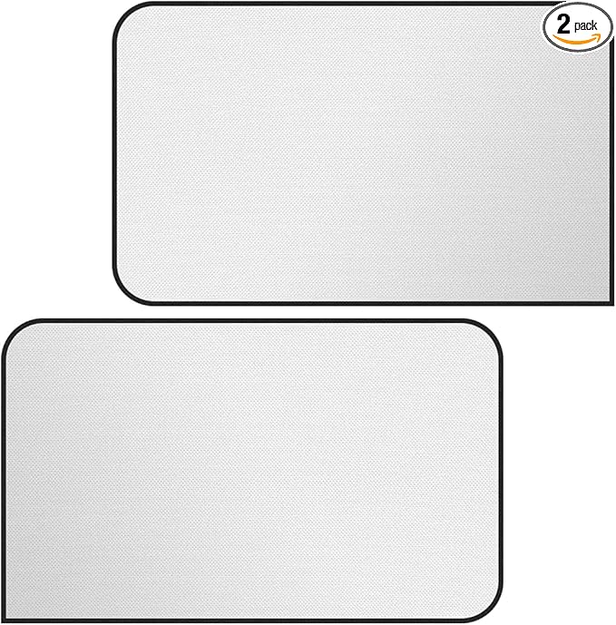 Magnetic Car Rear Window Sun Shade, Full Blackout Auto Side Window Covers, UV Rays Protector Windshield Privacy Curtain, Universal Sun Heat Blocker Auto Accessory for SUV, Truck (Rear)