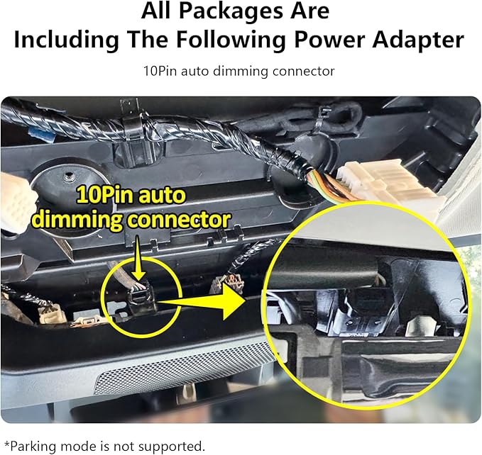 Mangoal 4K Dash Cam Custom fit for Subaru Crosstrek 2024 2025 2026(Model B),Base Limited Premium Sport Wilderness etc, Integrated OEM Look, UHD 2160P Video, App & WiFi, 64GB Card