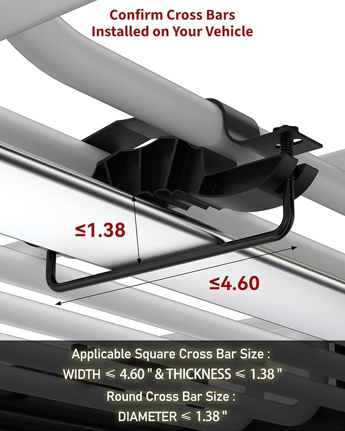 46" x 36" Universal Roof Rack Basket, 200 Lbs Capacity Rooftop Cargo Carrier Basket with 15 Cubic Feet (44" x 34" x 17") Waterproof Luggage Bag, for Suvs, Trucks, Vehiclesor Suvs, Trucks, Vehicles