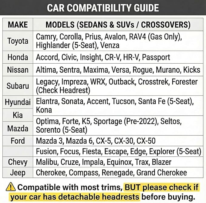 LINGVIDO Front Car Seat Covers, Faux Nappa Leather, Airbag Compatible and Waterproof Protectors for Sedans SUVs, Breathable Anti-Slip Interior for Commuters and Rideshare, Beige