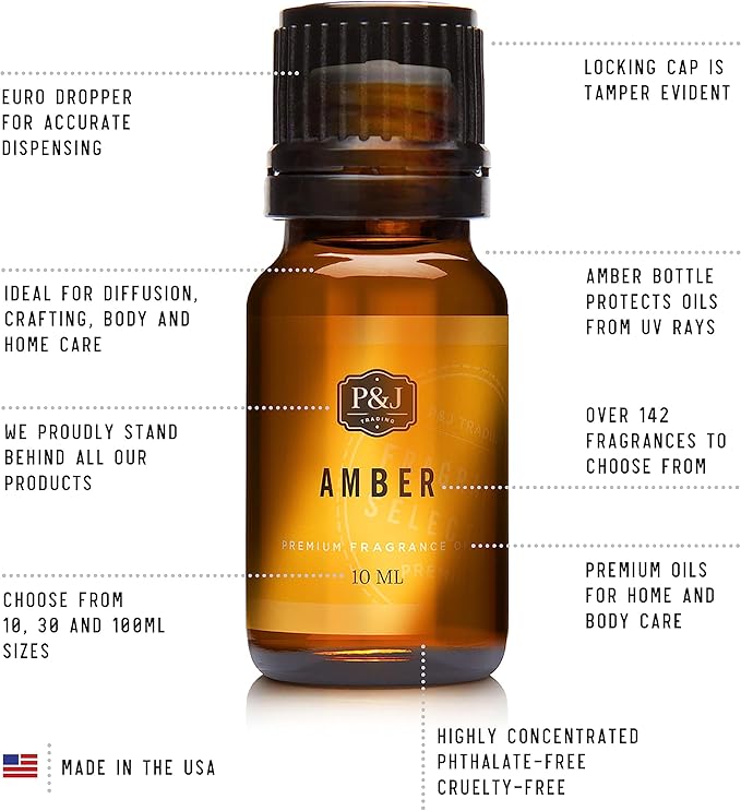 P&J Trading Fragrance Oils for Diffusers for Home Spa Set Fragrance Scents for Candle Making - Soap Making Supplies - Car Diffuser Scents - Essential Home Gift Set - Aloe, Eucalyptus & More