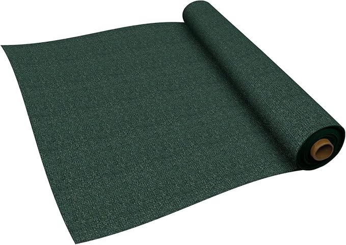 TANG Sun Shade Fabric Roll 8'x58' Shade Cloth for Garden Dark Green HDPE Mesh Shading Pergola Cover Replacement Canopy, 95% Blockage Sunshades for Outdoor Patio Backyard Plant
