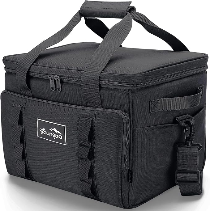 Cooler Bag 48-Can Insulated Leakproof Soft Cooler Large Collapsible Portable Travel Cooler Bags 32L for Picnic, Waterproof Soft Ice Chest for Camping, Beach, Fishing, Outdoor - 32 Quart
