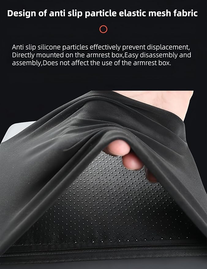 Car Leather Waterproof Center Console Seat Arm Rest Cover Auto Memory Foam Cotton Height Armrest Box Pad, 6 Colors, 2 Sizes (Red, 12.6"x6.3"x2")