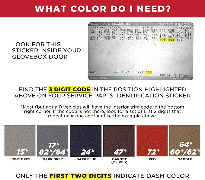 DashSkin Dash Cover Compatible with 1988-1994 C1500 C2500 C3500 K1500 K2500 K3500 Silverado Sierra Tahoe Yukon Suburban in Garnet (Burgundy) - Hard Molded Plastic Dashboard Cap
