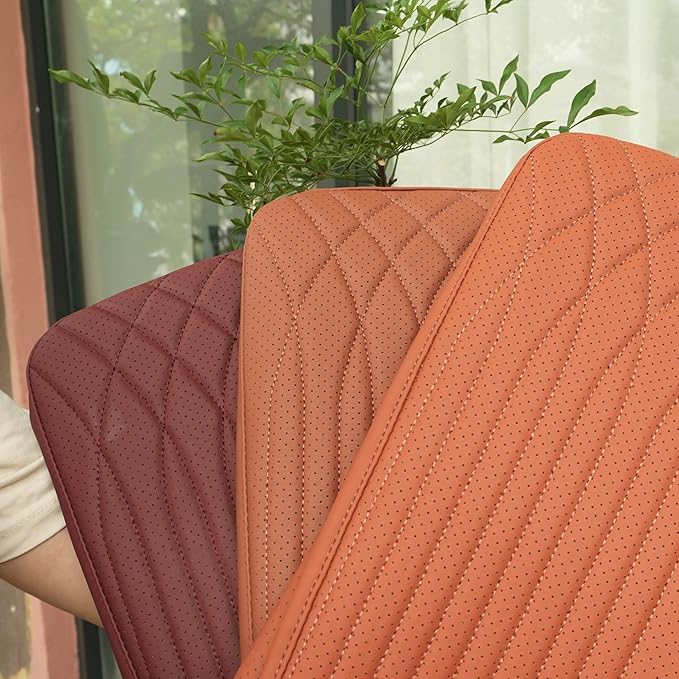 Car Seat Cushion Fit for BMW Accessories Front and Rear Seat Pad for Car Driver Seat Office Chair Chestnut Brown(1PC)