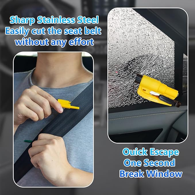【Compatible with Mercedes-Benz GLE GLC】 Seat Gap Filler,No Drop Seat Guard Compatible with Mercedes-Benz GLE GLC,Drop Seat Guards for Cars(2Pcs),Emergency Keychain Car Escape Tool(2Pcs)