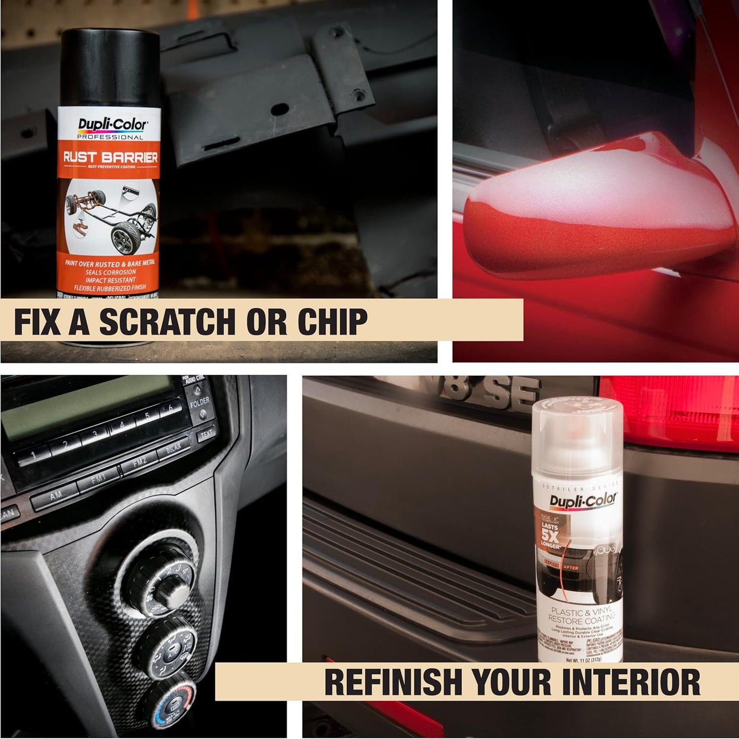 Dupli-Color AGM0550 Scratch Fix All-In-1 Exact-Match Automotive Touch-Up Paint – General Motors Switchblade Silver – 0.25 oz. Paint Pen