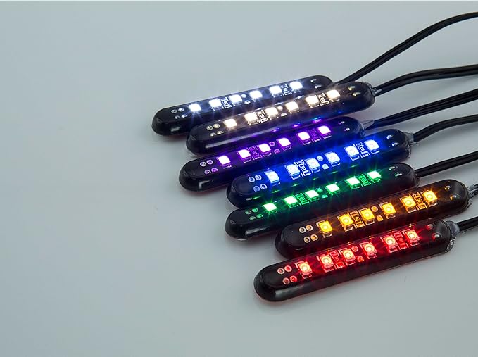 Oznium LED Modules (Straight Black, Red LED)