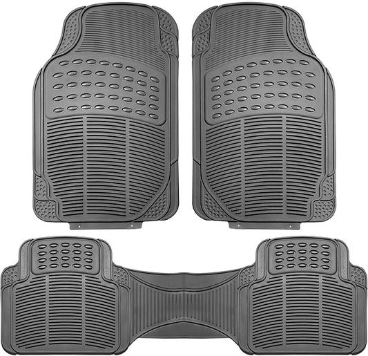 FH GROUP FH-V16404 Vinyl Floor Mats Grey