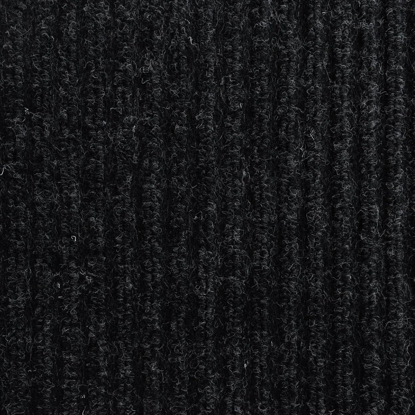 iCustomRug Spartan Weather Warrior Duty Indoor/Outdoor Utility Ribbed in 3ft,4ft,6ft Widths 70 Custom Sizes with Natural Non-Slip Rubber Backing 4'X7' in Black