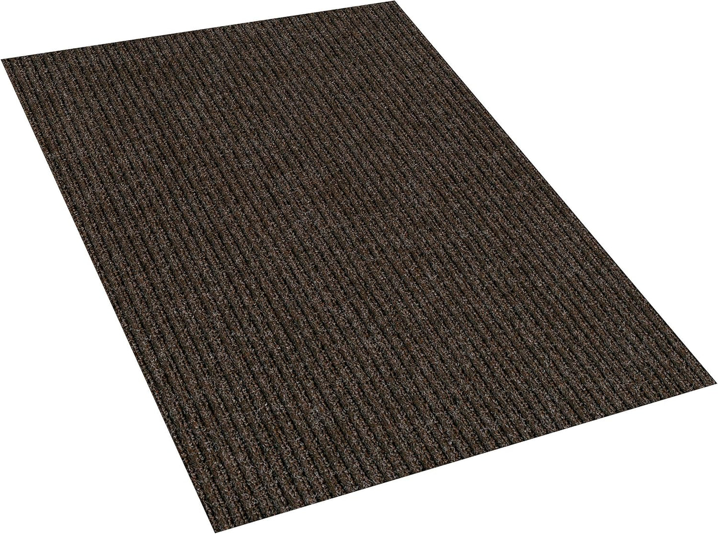 KOECKRITZ Heavy Duty Durable All Weather Indoor/Outdoor Non Slip Entrance Mat Rugs and Runners for Office Business Building Home Garage Front Door (4' x 8', Brick)