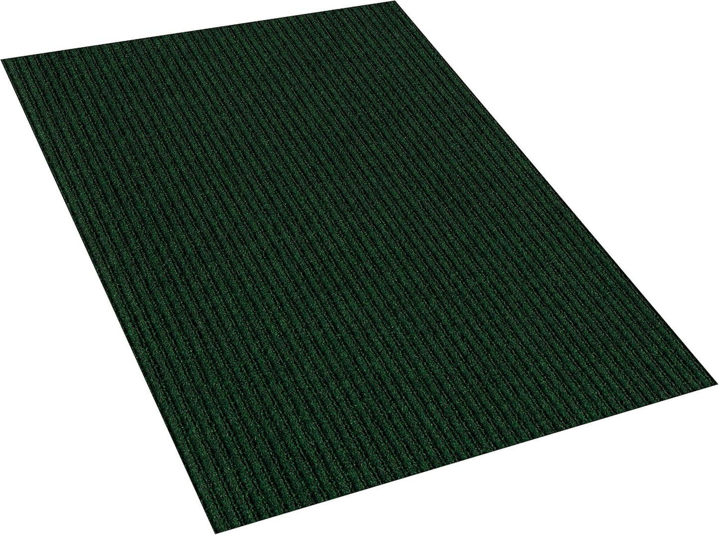 KOECKRITZ Heavy Duty Durable All Weather Indoor/Outdoor Non Slip Entrance Mat Rugs and Runners for Office Business Building Home Garage Front Door (4' x 10', Green)