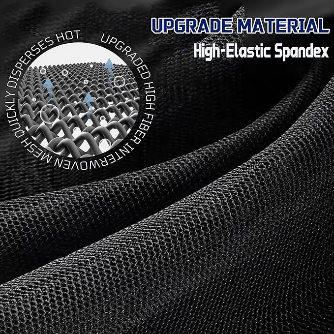 Car Window Screens for Side Windows, OUTTDID 4 Pack Side Window Sun Shades,Stretchy Mosquito Net Cover Fit Cars SUVs - Front & Rear