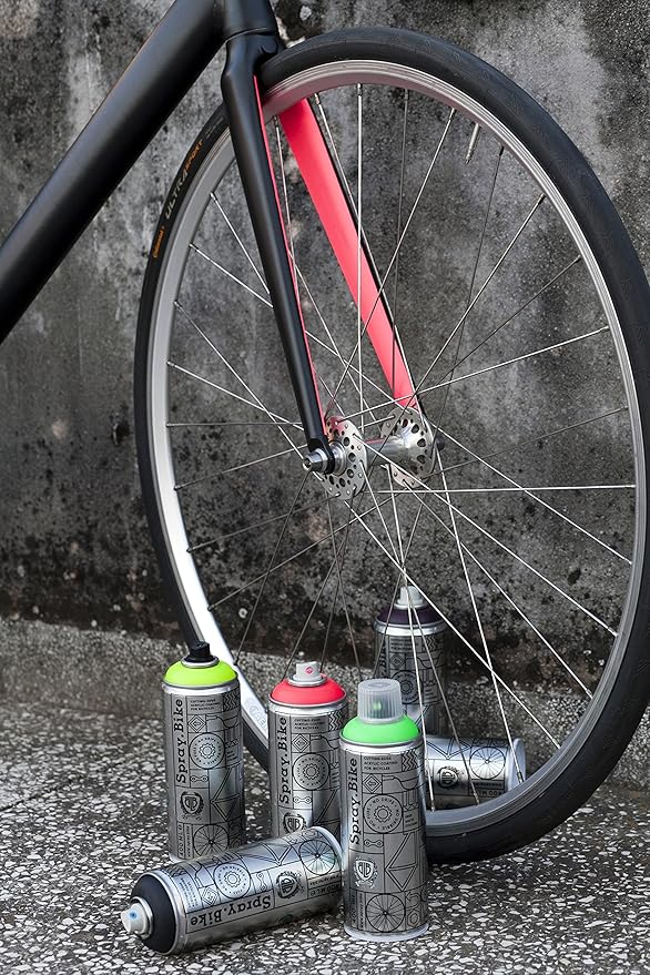Spray.Bike Spray Paint | Designed Mainly for Bicycles | Multi-Use Acrylic Spray Paint for Metal, Plastic | High Coverage Bike Paint, 400ml, Hercules