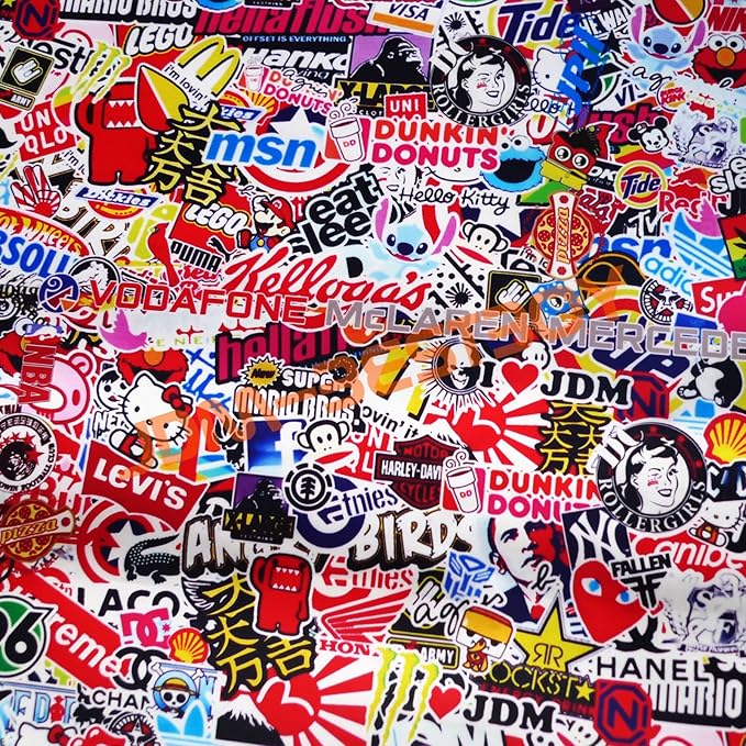 Free Tool Kit EZAUTOWRAP ES Bomber Hellaflush Anime Cartoon Car Vinyl Wrap Sticker Decal Air Release- 60"X240" (5FT X 20FT)